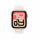 Apple Watch SE 3 GPS 44mm Starlight Alu. Case w. Starlight S. Band - S/M (MEHG4) б/в
